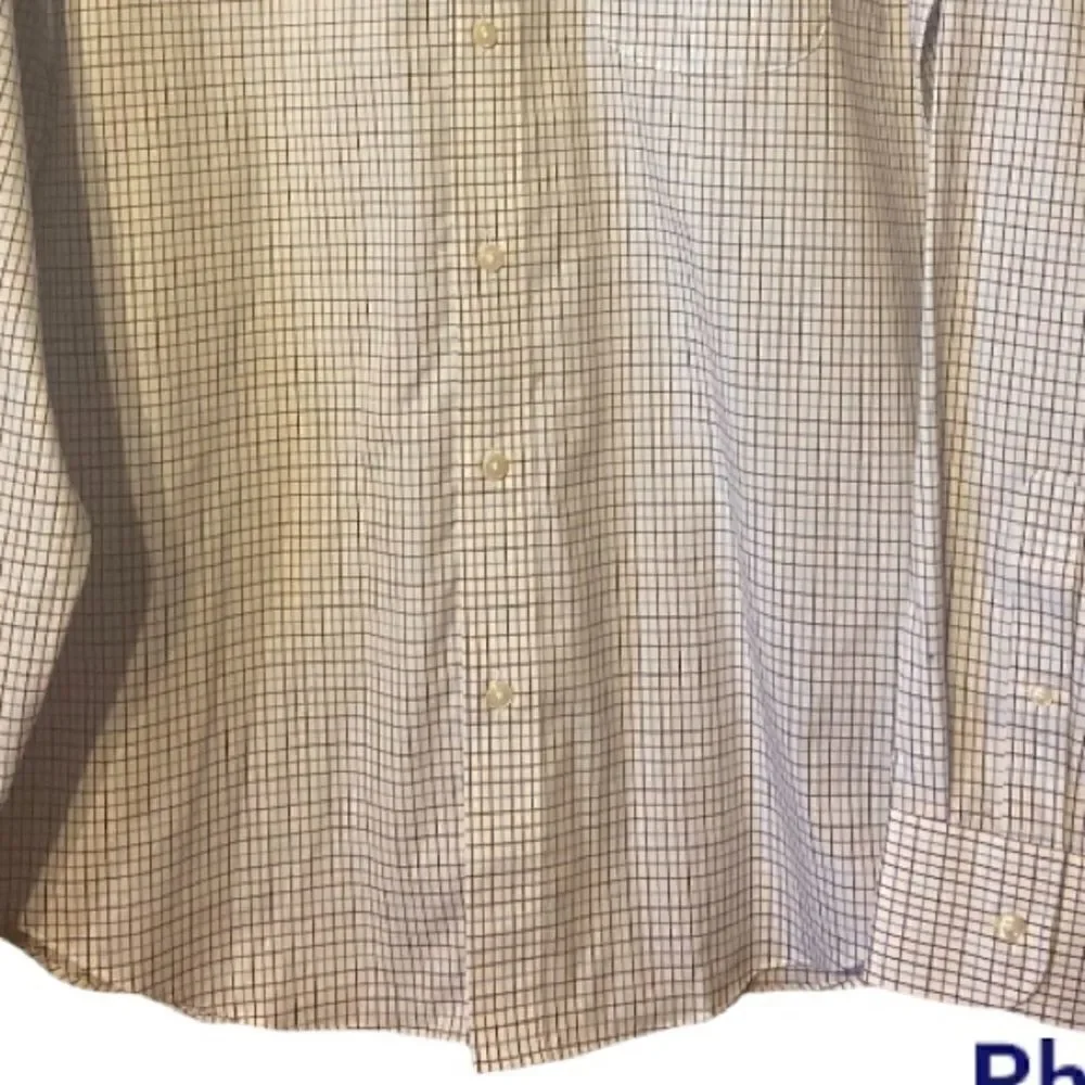 NWT J.Crew Re-Imagined Men’s Button Front Dress Shirt Size Medium‎